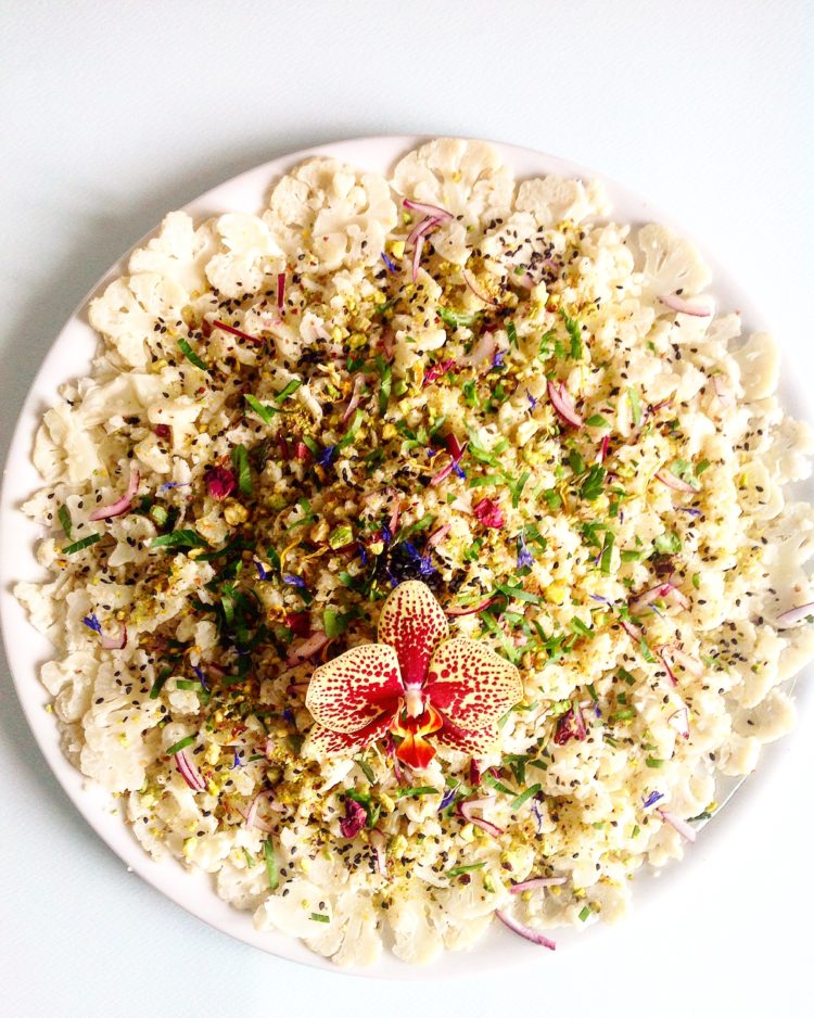 La recette du chou fleuri de Sandra